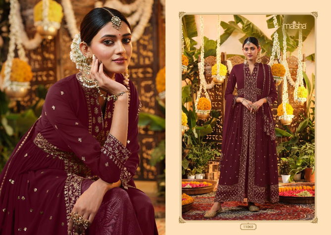 Maisha Zeynep Fancy Heavy Wedding Stylish Designer Salwar Suit Collection